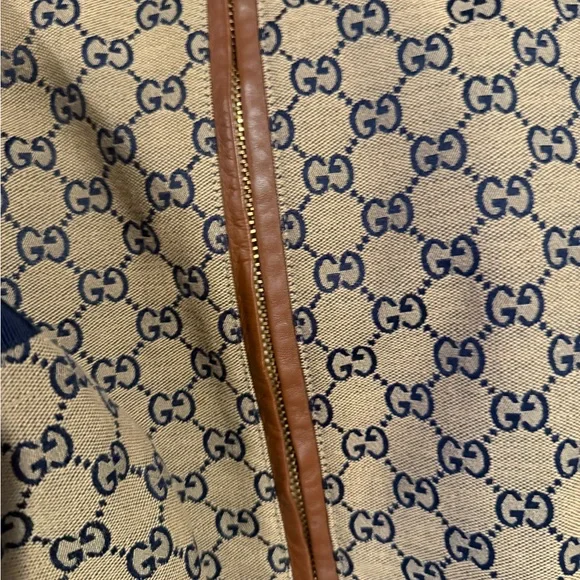 Gucci Tan and Red Bomber Jacket - Picture 2 of 6